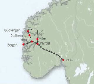 oslo to myrdal train|myrdal to flam map.